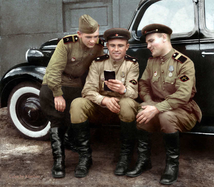 Противотанковая артиллерия, 1943 год время, россия, фотография, цвет