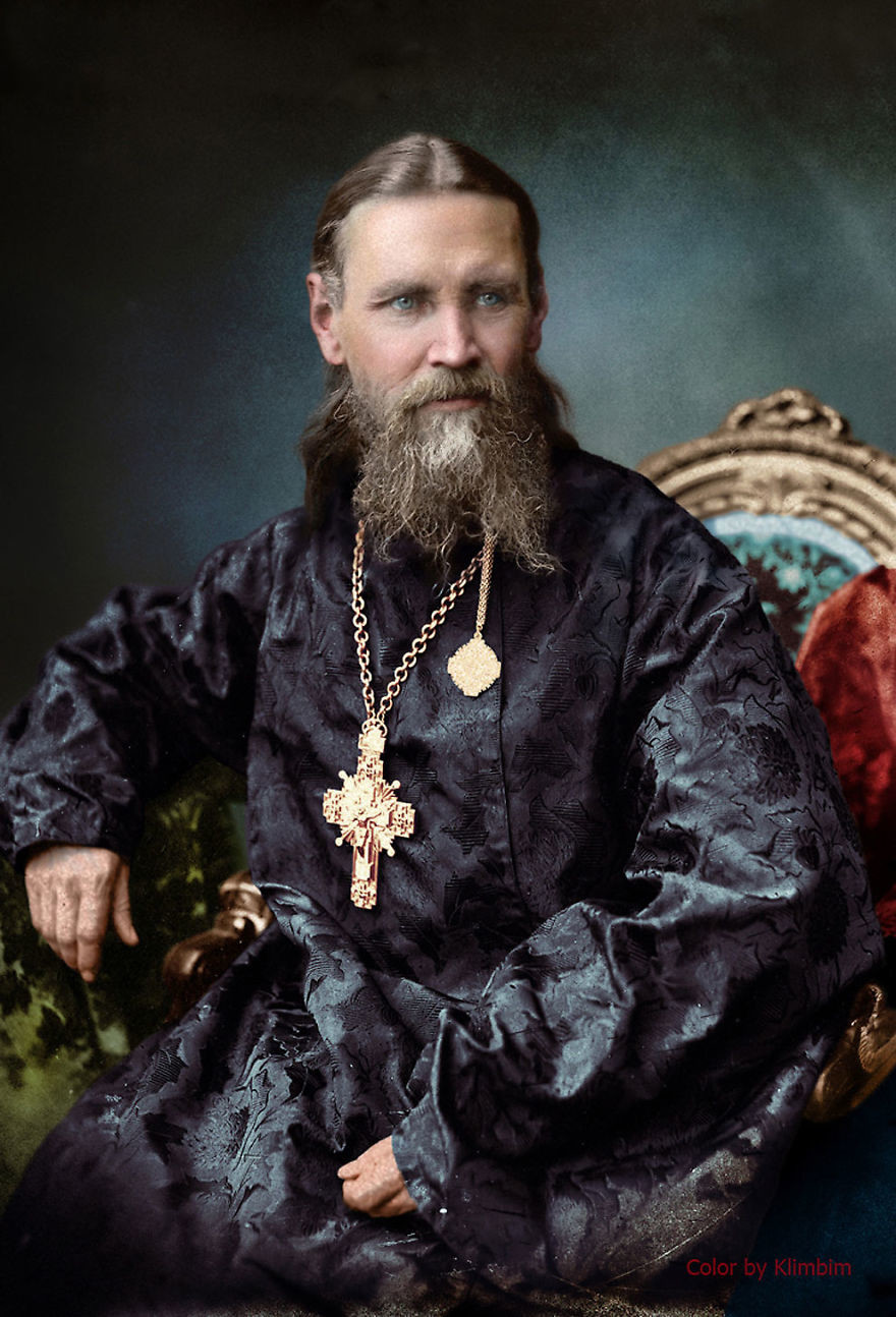 Святой праведный Иоанн Кронштадтский. время, россия, фотография, цвет