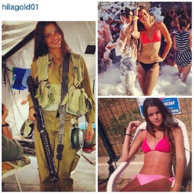 Красотки-военнослужащие Израиля 14