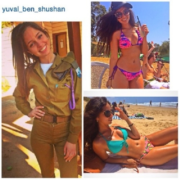 Красотки-военнослужащие Израиля 16