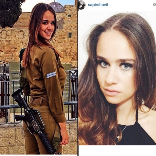 Красотки-военнослужащие Израиля 4