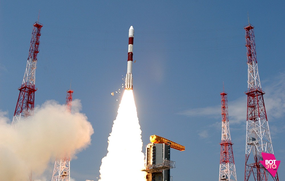 запуск индийского космического корабля