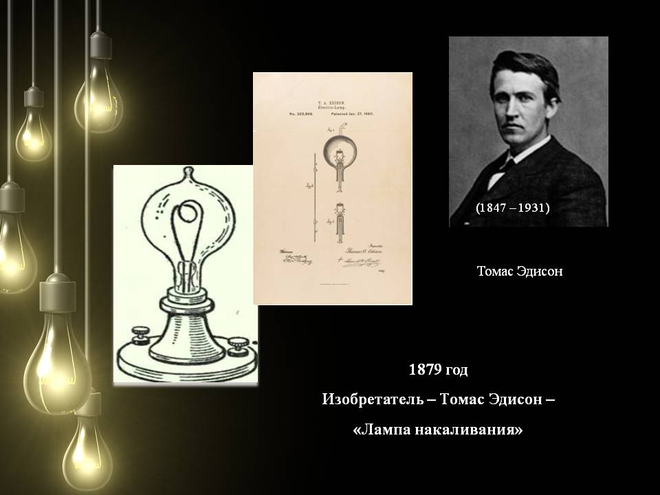 Изобретение лампочки