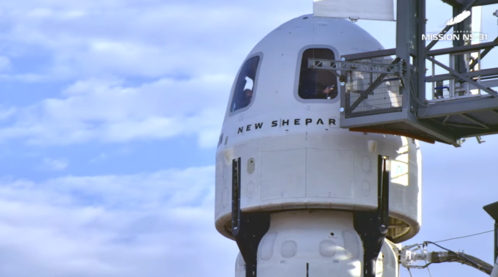 Первый полет женщин-астронавтов на корабле New Shepard