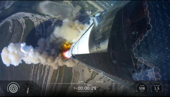 SpaceX успешно провела 13-й испытательный полёт Starship