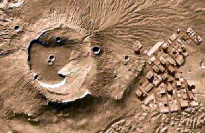 Фотографии с Марса в цвете