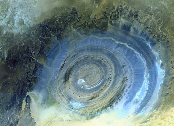 Глаз Сахары: древний геологический артефакт На