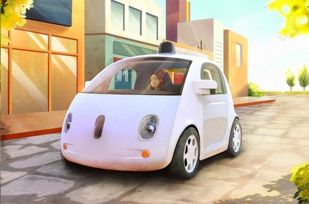 Google создает автомобиль: без руля, педалей газа и тормоза