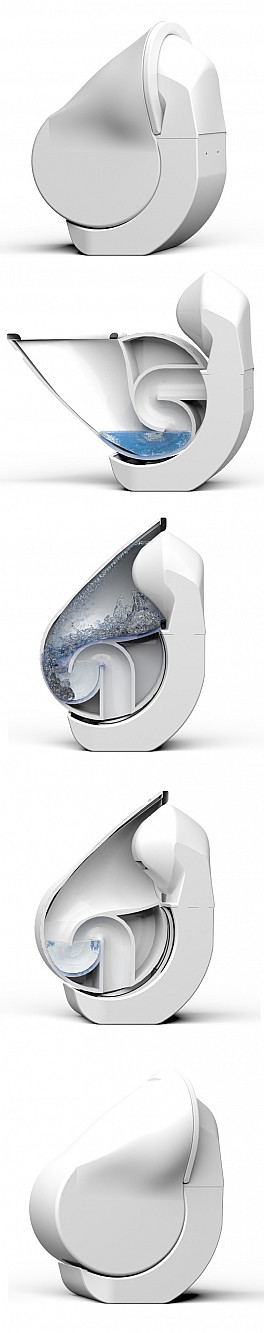 Технологии в быту: складной унитаз Iota для маленьких ванных комнат</p>
<p>