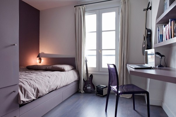Квартира в Париже площадью 50 кв.м. ...эта небольшая