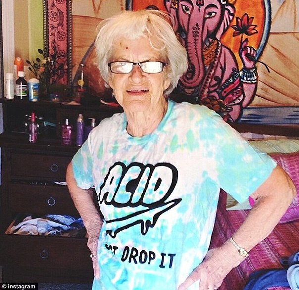 86-летняя бабушка-хиппи из Кентукки, которая