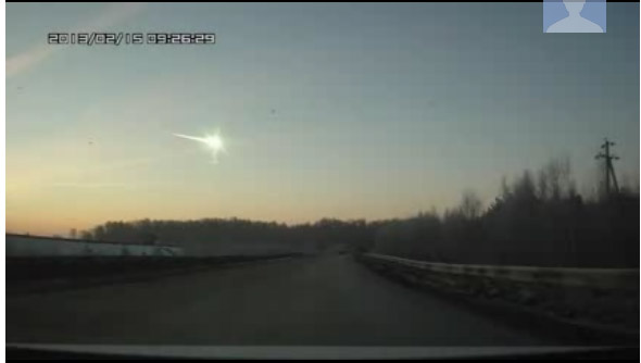 Падение метеорита в Челябинской области 15.02.2013