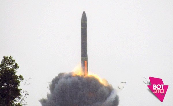 Российская ядерная ракета РС-24 ЯРС улетела в сторону США